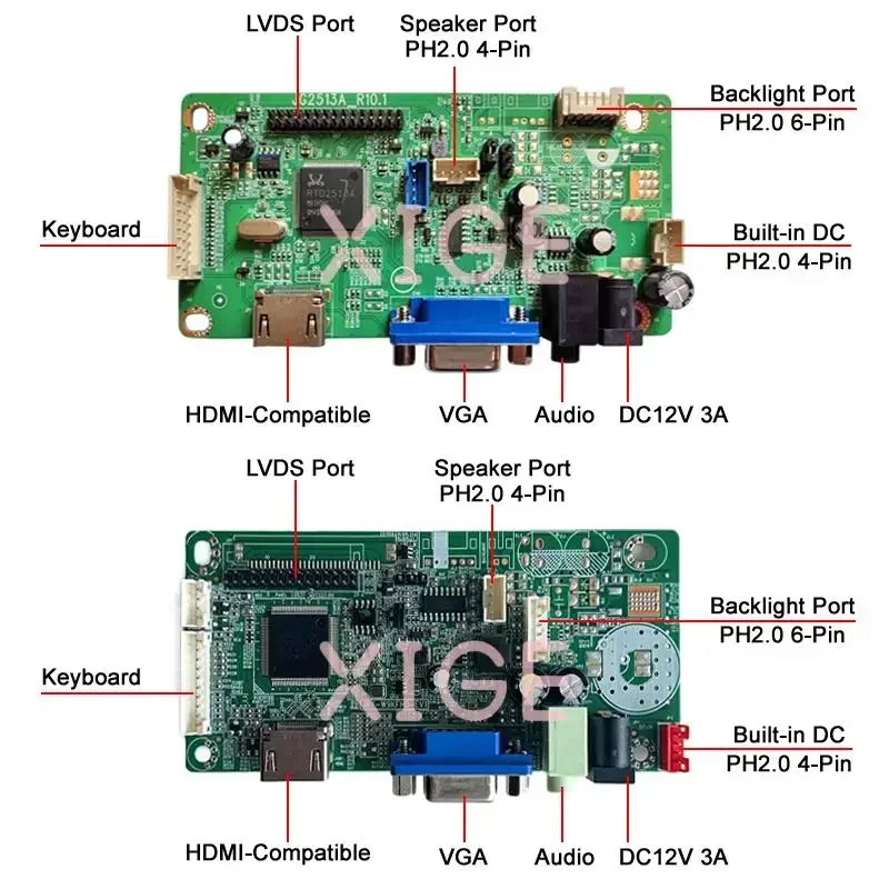 Для LP150U06 LP150U1 HSD150PU15 Плата контроллера Матричного драйвера VGA 1600*1200 Комплект 1CCFL HDMI-Совместимый 30-Контактный ЖК-дисплей LVDS Изображение 1